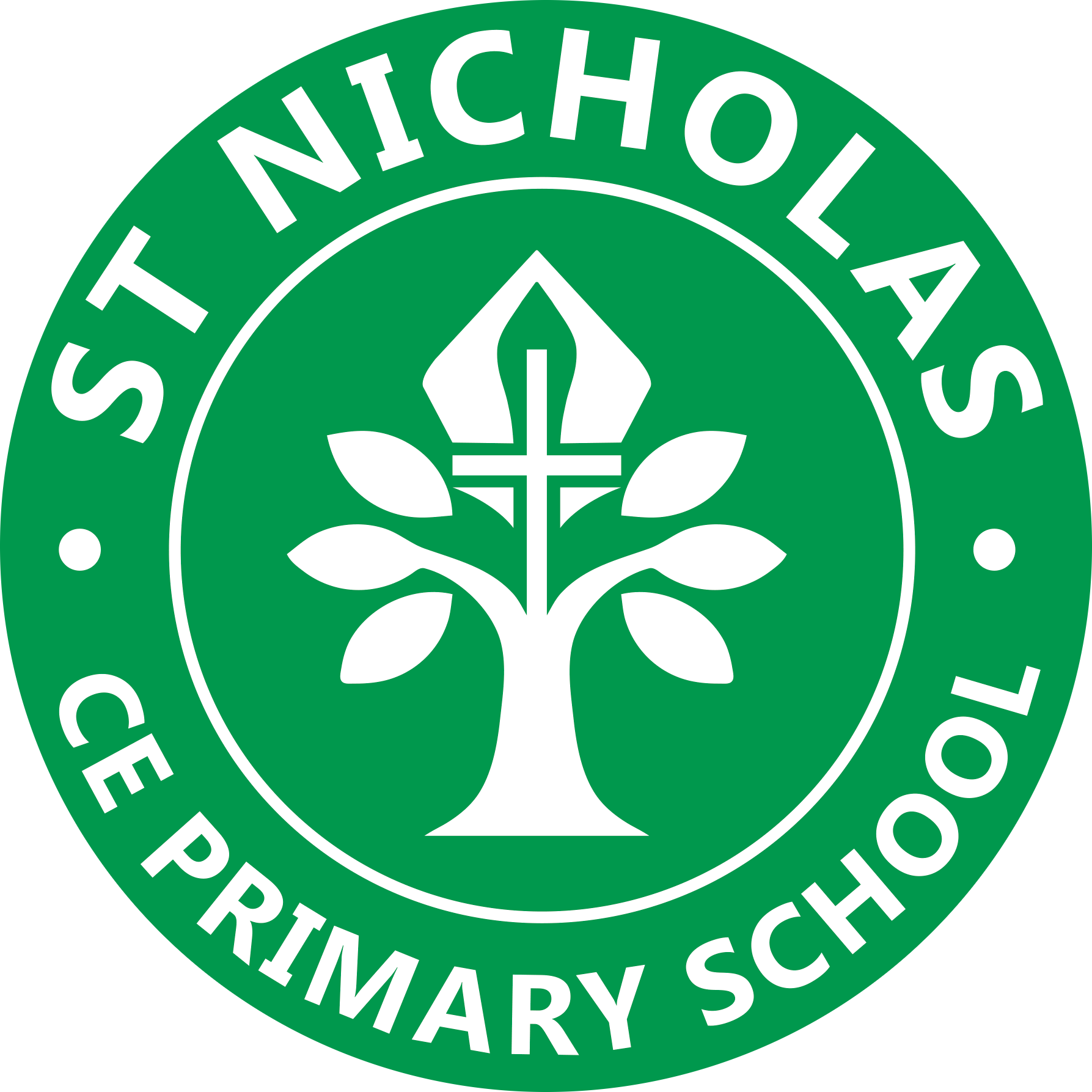 Logo for <span>St Nicholas CE</span><span>Primary School</span>
